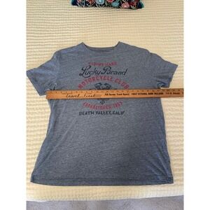Lucky brand, motorcycle gray T-shirt, size‎ extra large